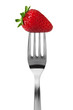 fragola su forchetta - straberry upon fork