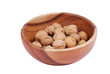 Wooden plate with walnuts Wooden plate with walnuts