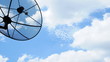 Sky and Satellite Dish@Time Lapse