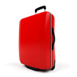 Suitcase isolated on a white background. Suitcase isolated on a white background.