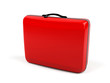 Illustration: Suitcase isolated on a white background. Suitcase isolated on a white background.