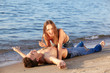 Foto: couple at the beach couple at the beach