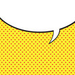 Vector: Speech Bubble in Pop-Art Style Speech Bubble in Pop-Art Style