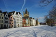 Kölner Altstadt im Winter