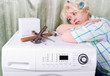 Broken washing machine