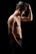 men with suspenders