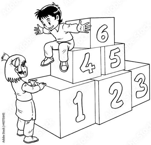 Vektor: numéros numéros