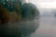 Dawn on the river Ave