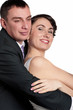Bride and groom