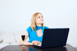 Photo: Woman with Laptop Woman with Laptop