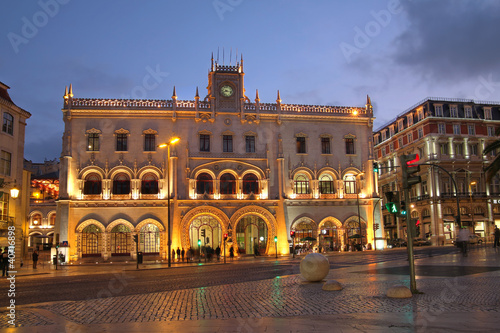 Photo: Rossio Station, Lisbon, Portugal Rossio Station, Lisbon, Portugal