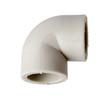 Fitting (corner) to connect to polypropylene tubes, isolated