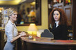 hotel reception