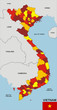 vietnam map