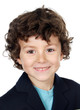 Adorable boy smiling