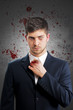 Bloody businessman
