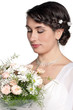 Portrait of bride