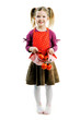 Girl with tomatoes