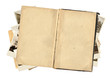 Old book and photos