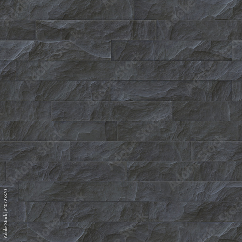 Illustration: Seamless Slate Bricks Seamless Slate Bricks