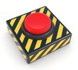 Red panic button Red panic button
