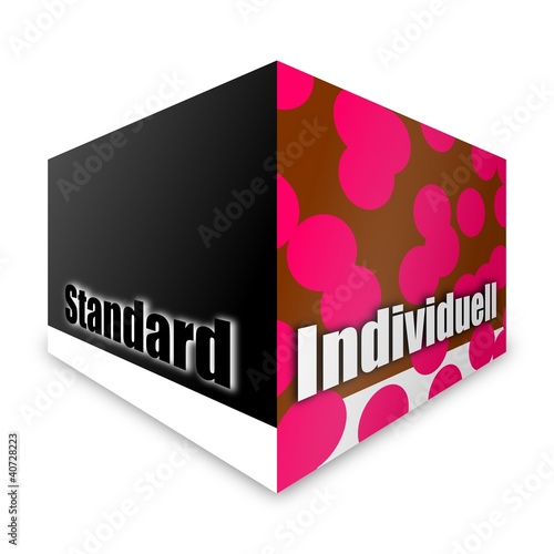 Illustration: wuerfel v3 standard individuell II wuerfel v3 standard individuell II