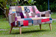 colorful sofa