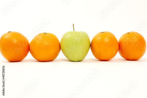 Photo: Apple and Oranges Apple and Oranges