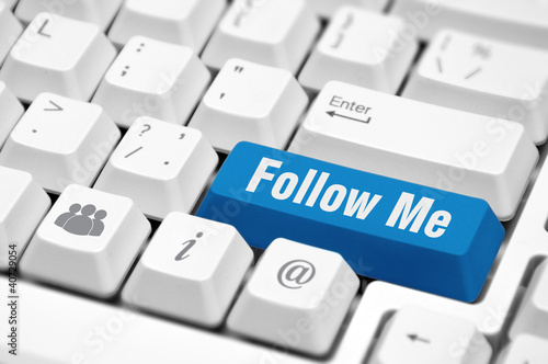 Photo: Follow Me button Follow Me button