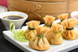 Wonton - Fried wontons filled with prawns and spring onion