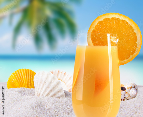 Photo: Cocktail on the beach Cocktail on the beach