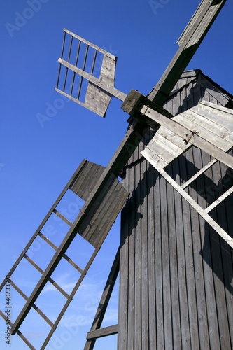 Photo: Old traditional windmill Old traditional windmill