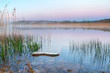 Irish lake before sunrise Irish lake before sunrise