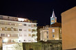 Zadar urban zone night scene