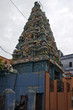 Colorful hinduist temple in Varanasi, India