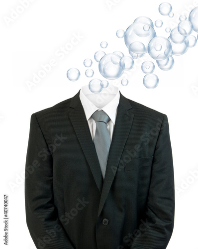 Photo: invisible man bubbles invisible man bubbles