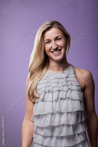 Photo: Sympathische Frau Sympathische Frau