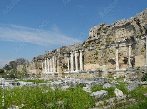 Photo: Ruinen in Side, Türkei Ruinen in Side, Türkei