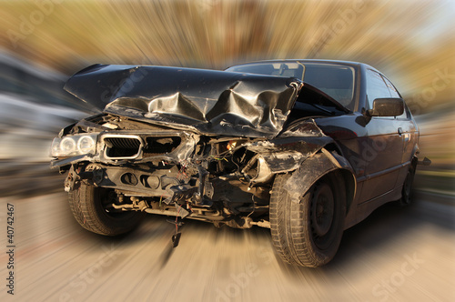 Photo: Car crash Car crash