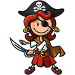 Vector: Piratenbraut Piratenbraut