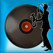 Vinyl Record Background Vinyl Record Background