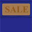 Sample denim. Vector illustration. Sample denim. Vector illustration.