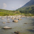 pescatori nel fiume a sapa, vietnam