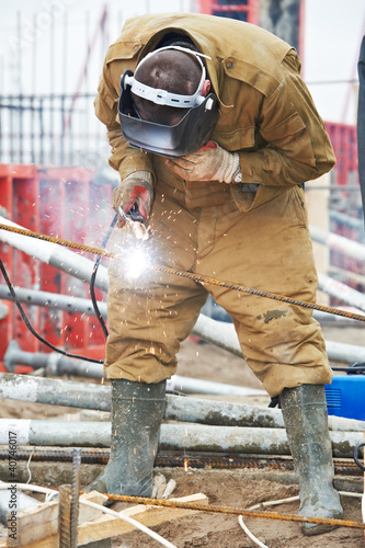 Photo: builder worker wellder at work builder worker wellder at work