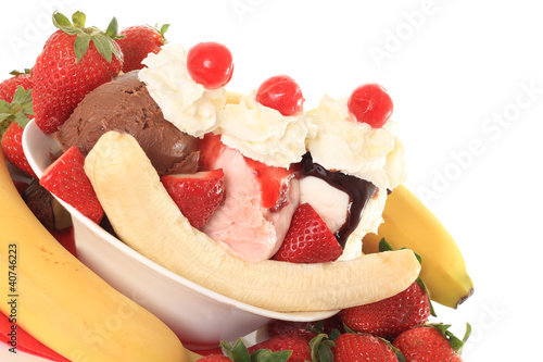 Photo: Banana split Banana split