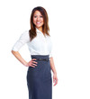 Young business woman.