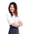 Young business woman.