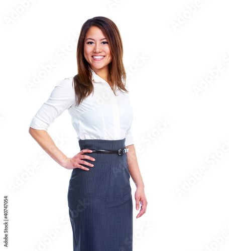 Foto: Young business woman. Young business woman.