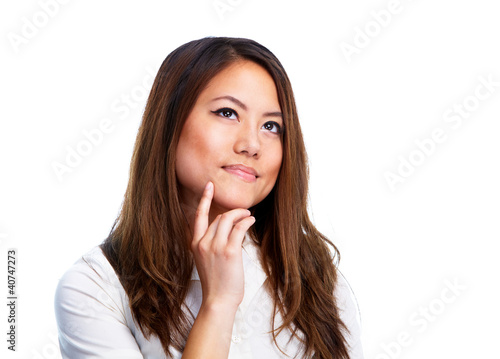 Photo: Chinese business woman. Chinese business woman.