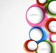 Abstract colorful circle background vector Abstract colorful circle background vector